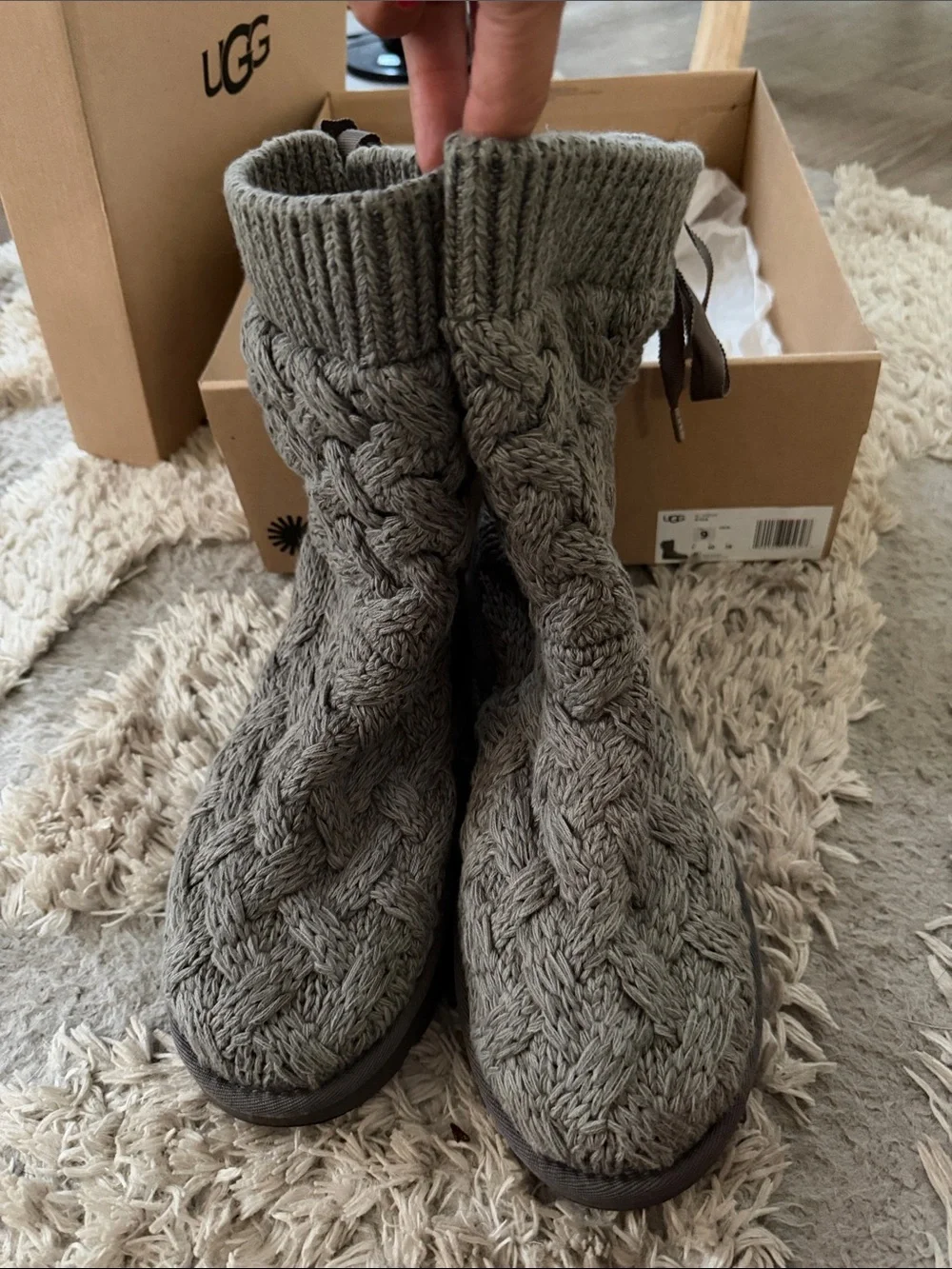 UGG comfortable gray